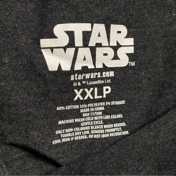 Star Wars Mandalorian Gray Printed Leggings - Picture 4 of 4